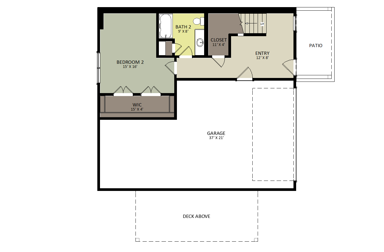 CooperLower Level Floor Plan